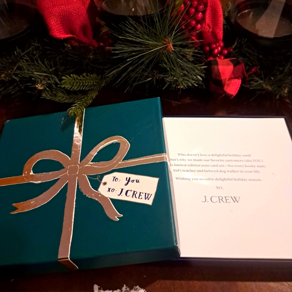 J. Crew Christmas Card Set